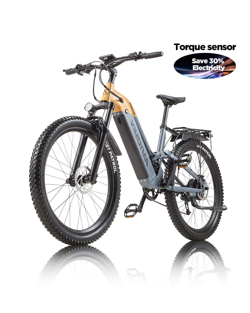 K02 1000W| Full suspension | Step-through soft tail frame | Torque sensor